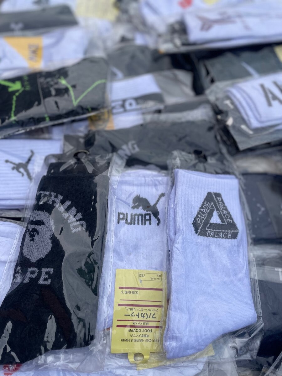 Chaussettes 100% coton