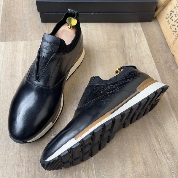 Chaussures Derby en cuir élégantes