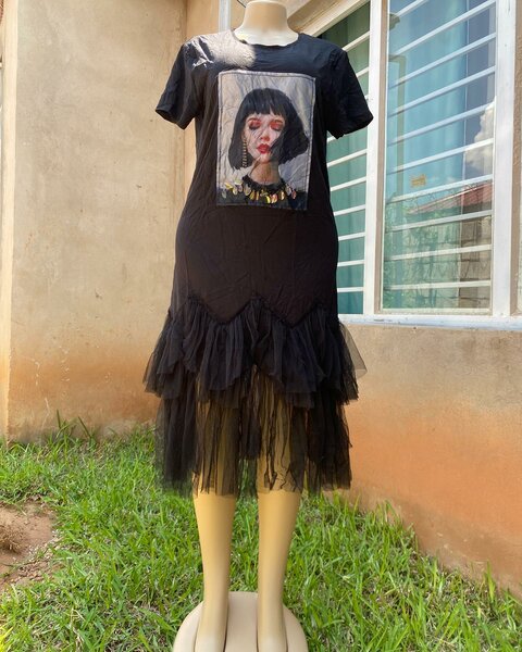 Stylish and high-quality women's dress with print