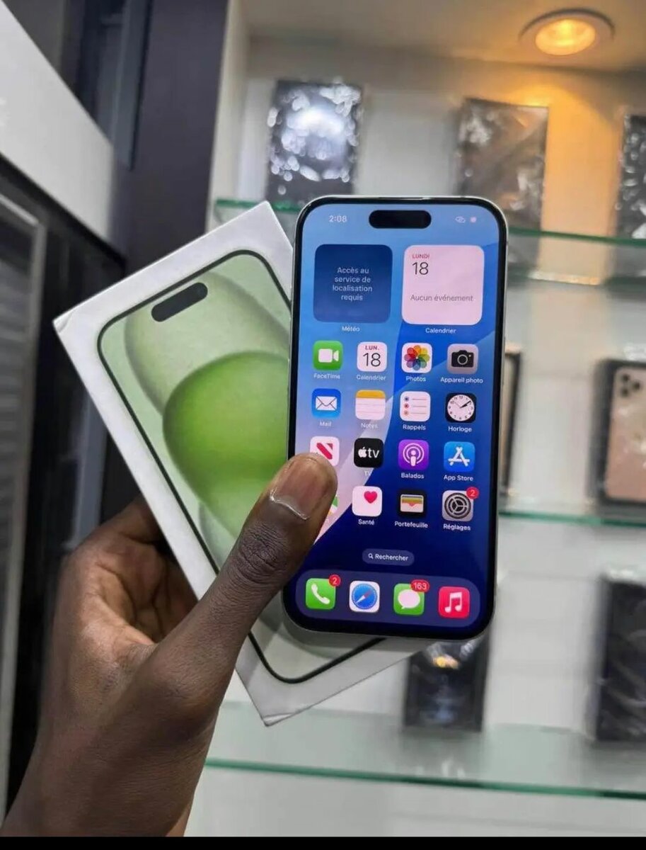 Smartphone dernier modèle