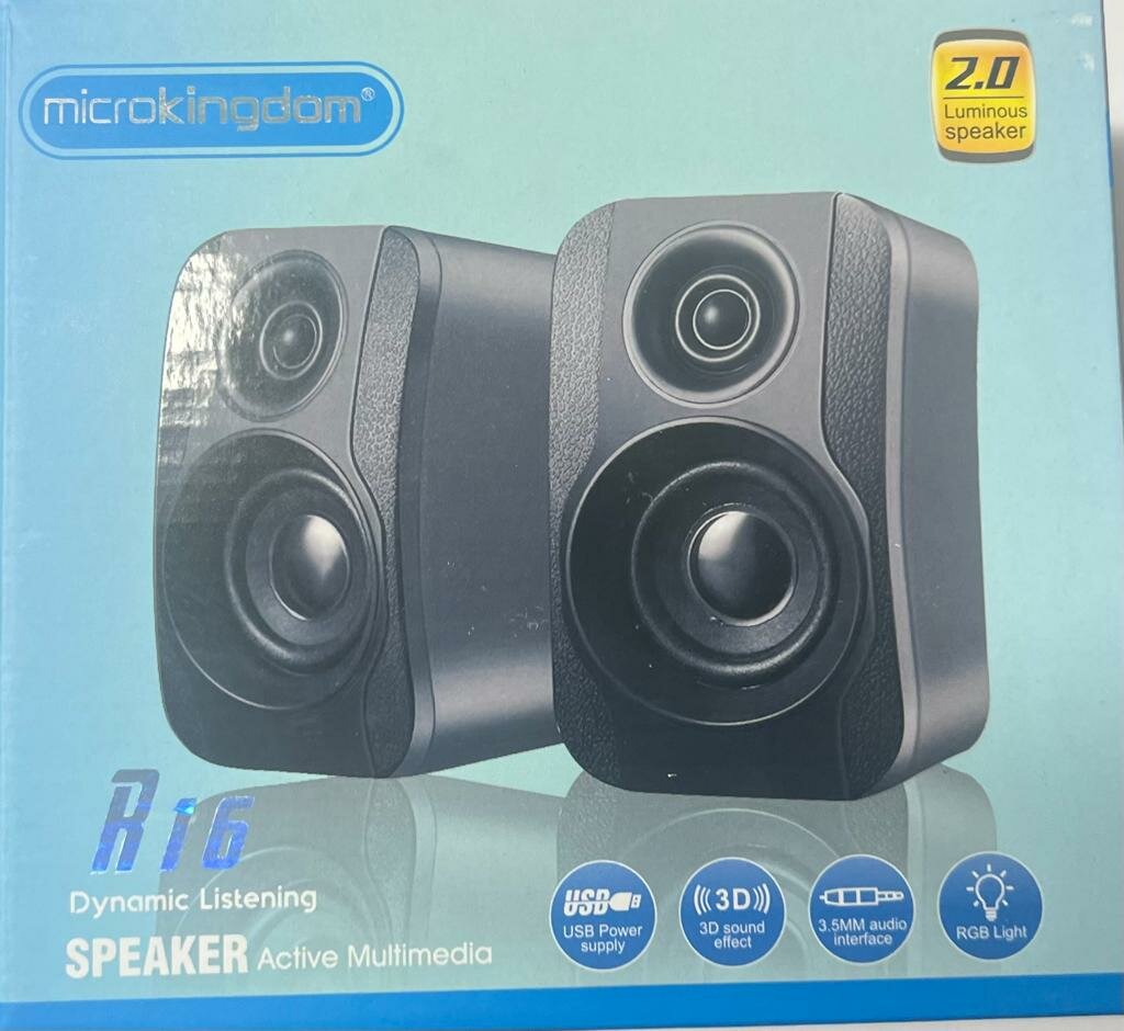Enceintes Actives RGB Microkingdom