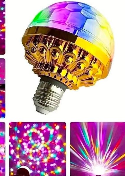 Ampoule LED Rotative Multicolore