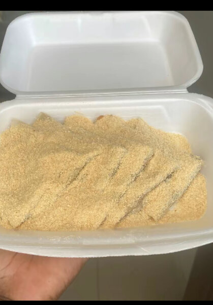 Croustillants panés savoureux