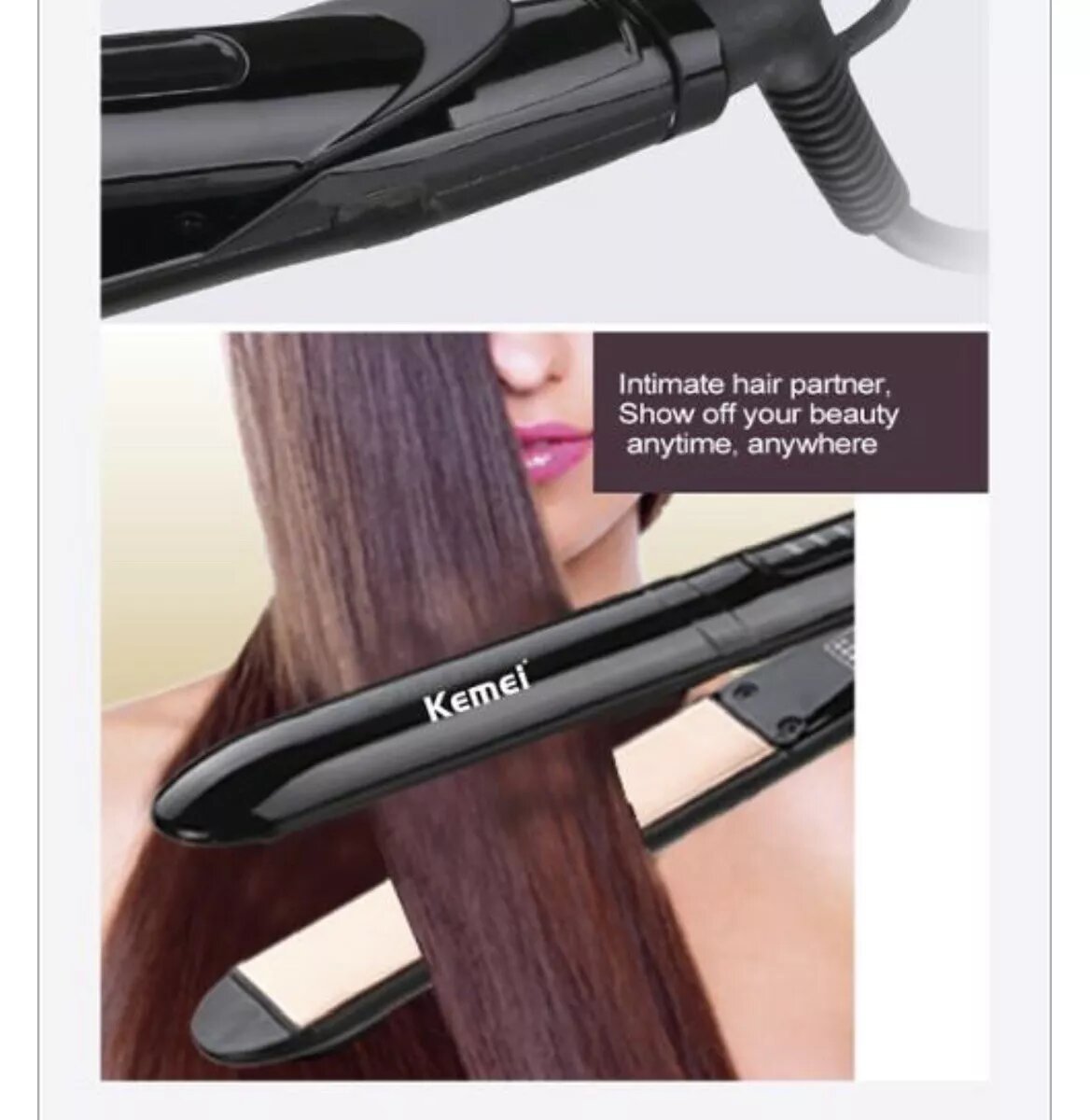 Lisseur Cheveux Kemei KM-8889