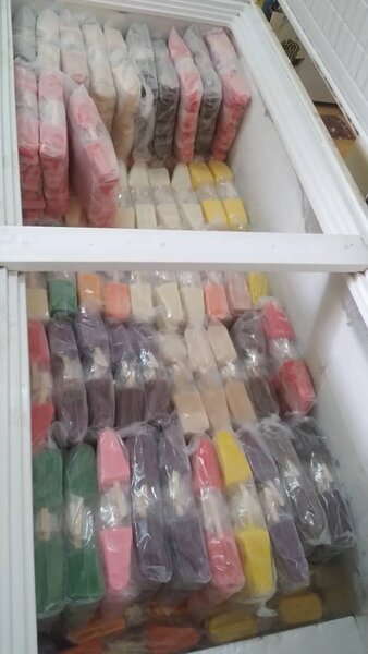 Sorbets glacés variés