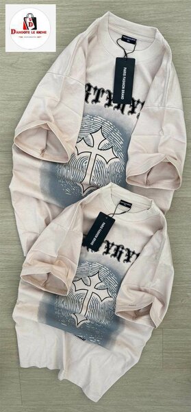 T-shirt unisexe avec croix artistique