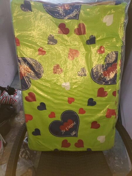 Matelas pour bébé,motifs cœurs