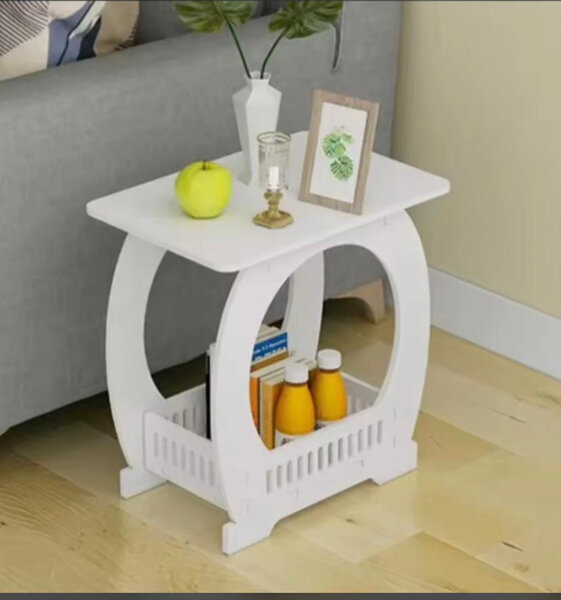 Table de Chevet Moderne Blanc