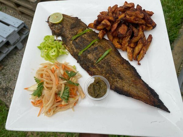 Poisson sole  Grillé Épicé