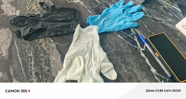 Gants jetables en nitrile