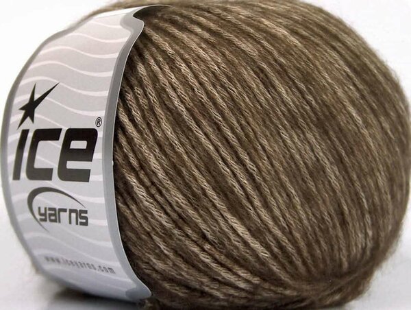Fil à tricoter marron Ice Yarns