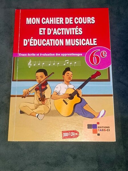 Cahier d'Éducation Musicale 6e