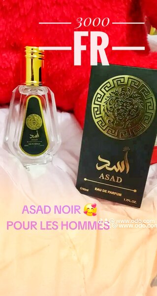 Eau de Parfum Homme Asad Noir