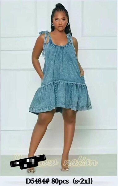 Denim dress