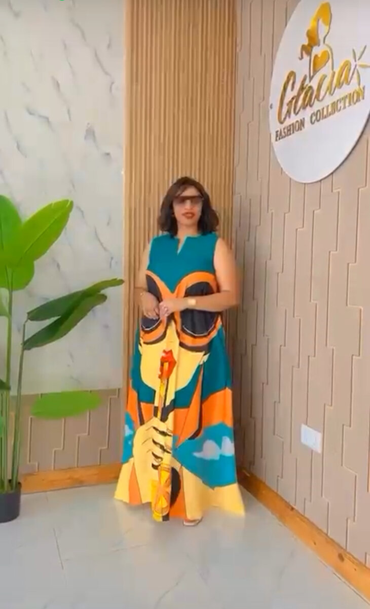 Robe Maxi Boubou Chic