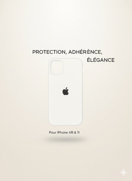 Coque Silicone iPhone XR & 11