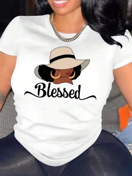 T-shirt Femme "Blessed"