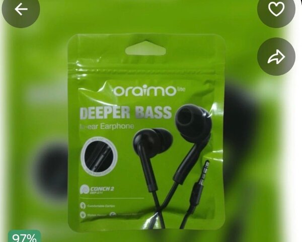 Écouteurs Bass Oriamo