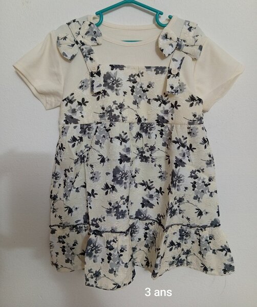 Robe Fille Fleurie 3 Ans