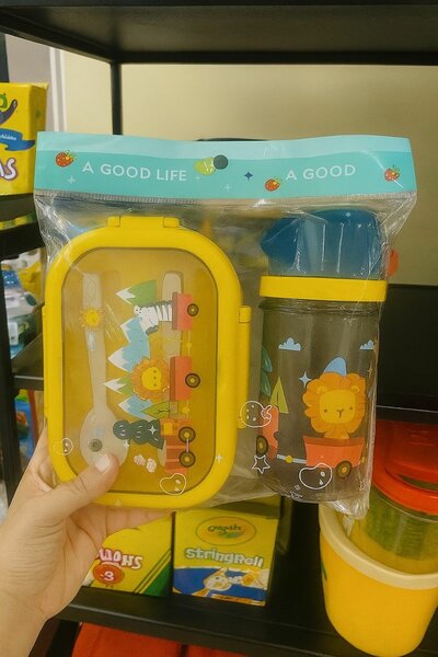 Coffret Repas Enfant Lion