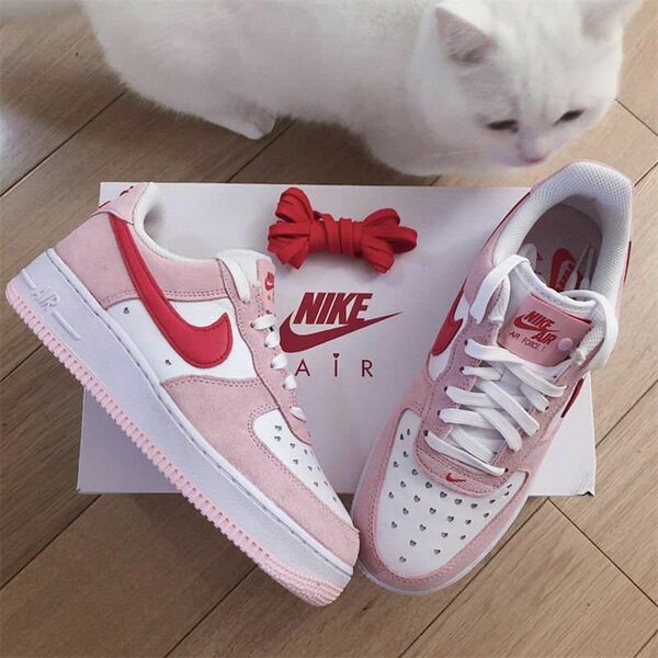 Nike Sneakers Rose et Blanche