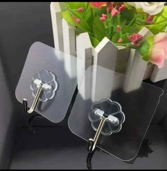 20 Crochets adhésifs muraux