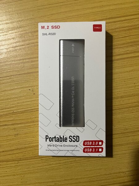 Boîtier SSD Portable M.2 USB-C