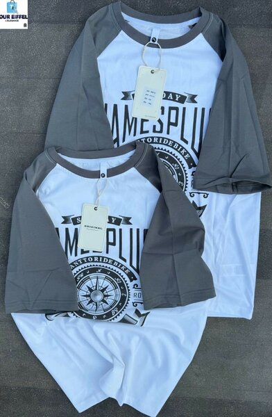 T-shirt à manches longues style raglan