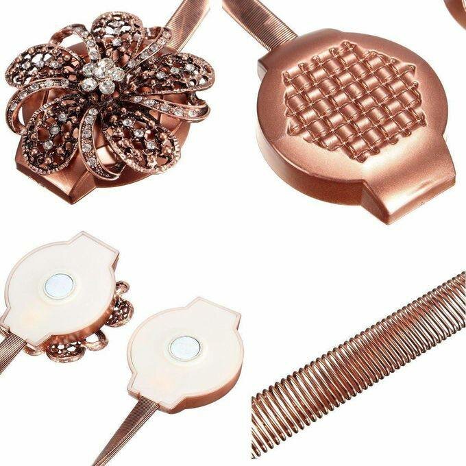 Embrasse fleur magnétique décoratif