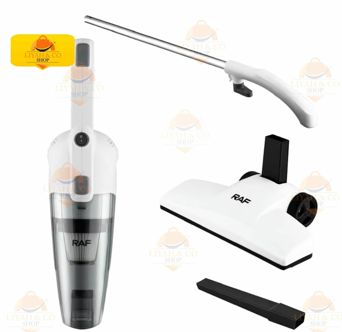 Aspirateur 2-en-1 Puissant RAF