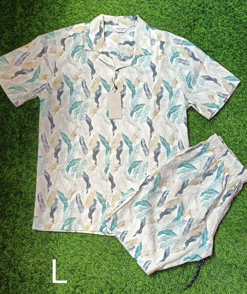 Beach wear shirt and shorts