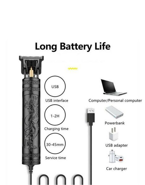 Tondeuse à cheveux rechargeable