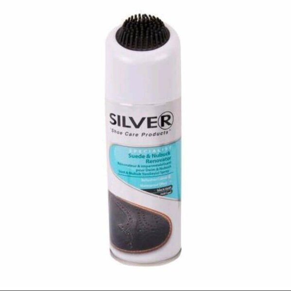 Bombe à Cirage SILVER Pour Chaussures En Daim Et En Nubuck -