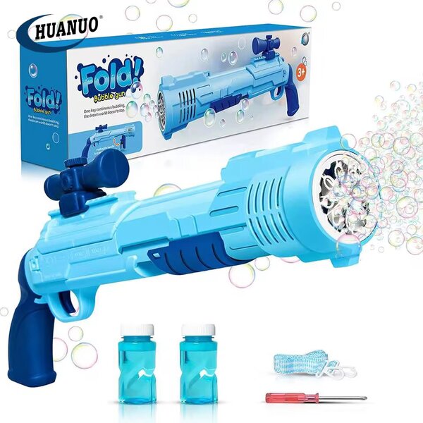 Pistolet à bulles pliant pour enfants