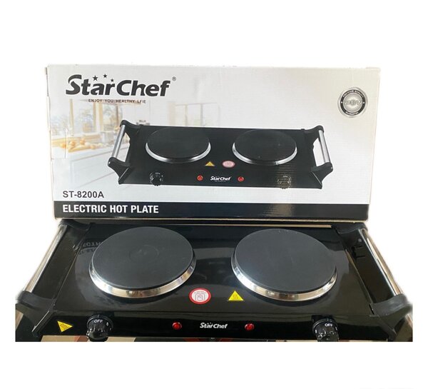 Double Electric Hot Plate Stove