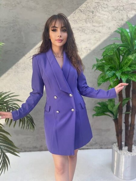 Robe-Blazer Élégante Femme