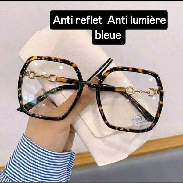 Lunettes anti-lumière bleu élégantes