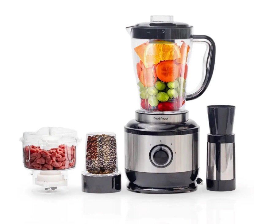 HOFFMANS 4-in-1 Multi-function Blender  600W Power, Grinder