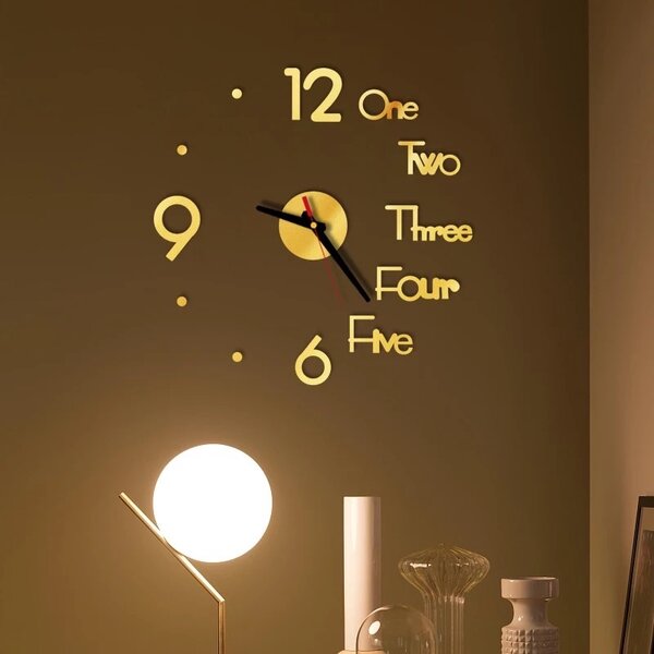 Horloge Murale 3D Moderne