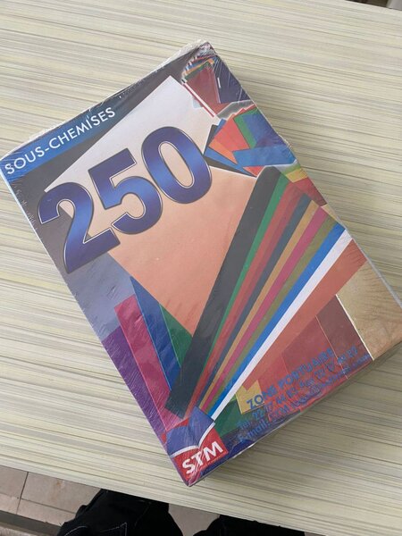 250 Sous-chemises Colorées STM