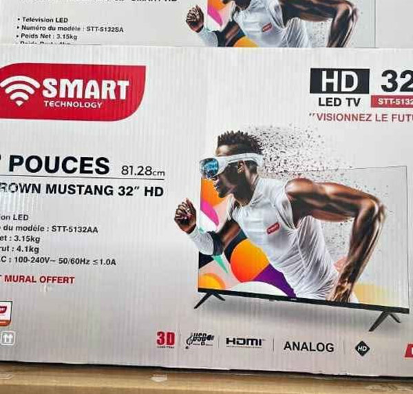 Téléviseur LED Smart 32" HD