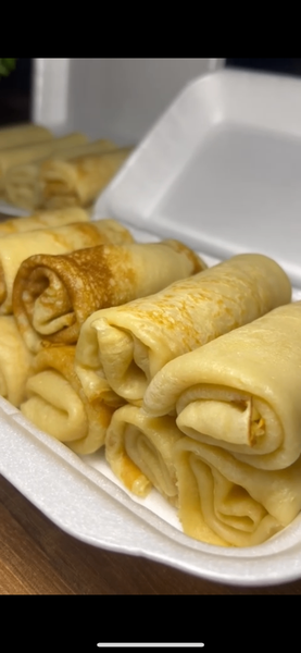 Délicieux crêpes natures