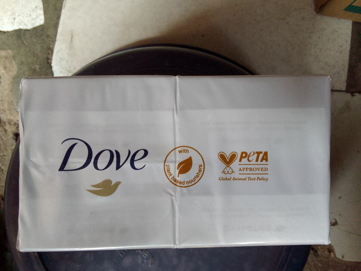 Dove bar soap 360g 1 pack