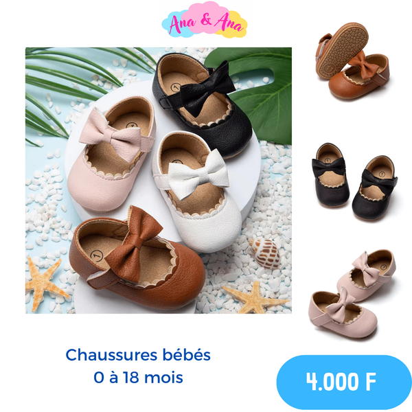 Chaussures Bébé avec Noeud