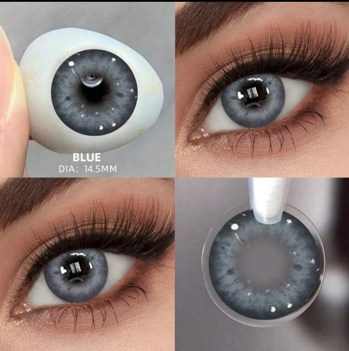 Lentilles de contact colorées