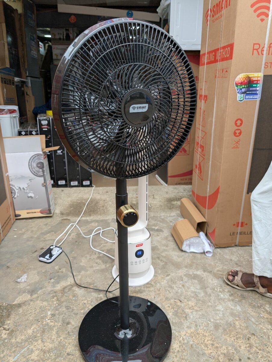 Ventilateur puissant noir