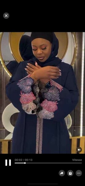 Robe Abaya Élégante