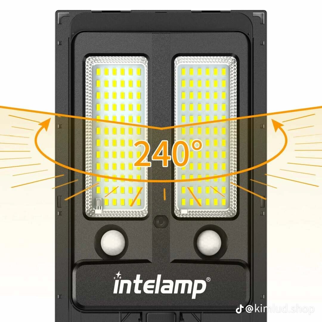 Lampe solaire LED extérieure