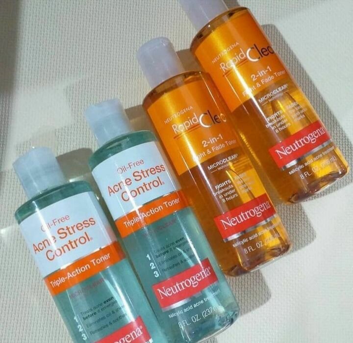 Neutrogena Rapid Clear and Acne Stress Control Toner