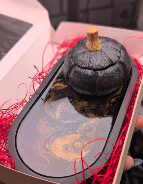 Подставка и шкатулка для косметики и бижютерии